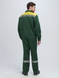 Костюм Лигор-1 СОП (тк.Смесовая,210) брюки, зеленый/желтый