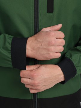 Куртка ProfLineLeader (тк.Софтшел), хаки/черный