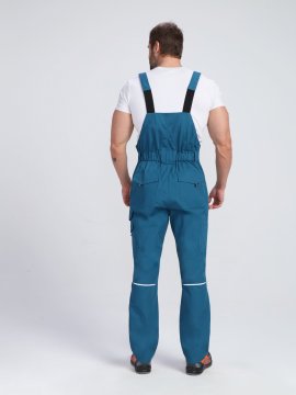 Полукомбинезон ProfLineSpecialist (тк.РипСтоп,240), циан/черный