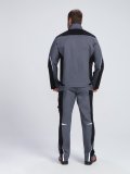 Костюм ProfLineLeader-1 (тк.Хлопок/Спандекс,260) брюки, серый/черный