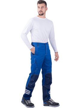 Брюки ЭДВАНС летние, василек-синий