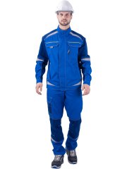 Куртка ТУРБО SAFETY летняя, василек-синий