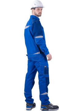 Куртка ТУРБО SAFETY летняя, василек-синий