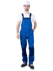 Полукомбинезон ТУРБО SAFETY летний, василек-синий
