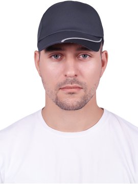 Бейсболка IFORM, т.серый-черный
