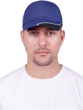 Бейсболка IFORM, синий-черный