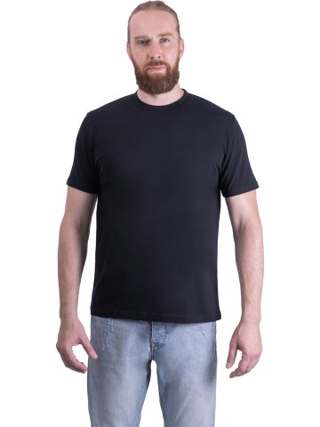 Футболка короткий рукав 160 г/м2, черная