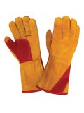 Краги СИБИРЬ, Т12-11-ru-10.5 (RL4), спилок, 5-ти палые, подкладка флис, усиленные, Кевлар®
