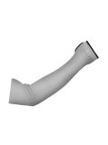Нарукавники ДАЙМОНД СЛИВЗ (SL-406), Dyneema® Diamond/нейлон, без покрытия, оверлок, цвет белый
