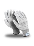 Перчатки ДАЙМОНД (MG-401), Dyneema® Diamond/нейлон, без покрытия, оверлок, цвет белый