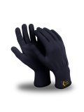 Перчатки АРАМАКС БЛЭК (MG-305), Kevlar®, без покрытия, оверлок, цвет черный