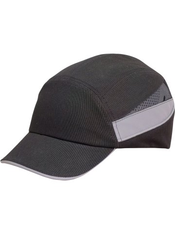 Каскетка РОСОМЗ™ RZ BIOT CAP (92220) черная, светоотражающие полосы