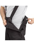 Костюм сварщика, к/бр, 3 кл. защиты, черный, 100% хб с ОП, мод.17-17111