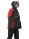 Женская зимняя куртка Brodeks KW 208, черный/красный