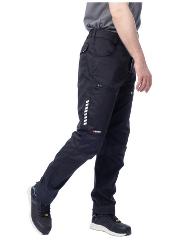 Летние брюки Brodeks KS 334, черный