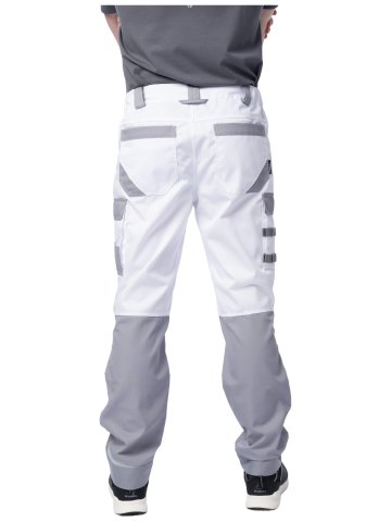 Летние брюки Brodeks KS 302, белый