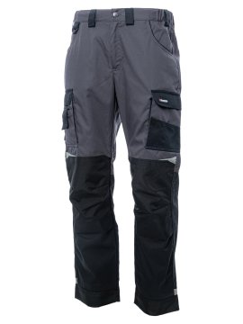 Летние брюки Brodeks KS 302, серый/черный