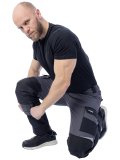 Летние брюки Brodeks KS 302, серый/черный