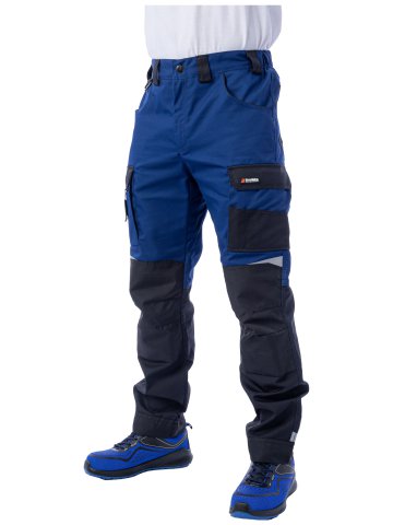 Летние брюки Brodeks KS 302, синий/черный