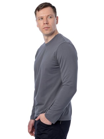 Лонгслив Brodeks KS731, серый