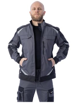 Куртка летняя Brodeks KS 202, серый/черный
