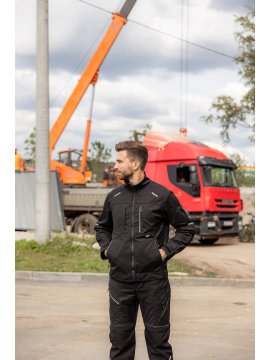 Летняя куртка Brodeks KS 209, черный