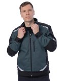 Летняя куртка Brodeks KS 202, хвойный/черный