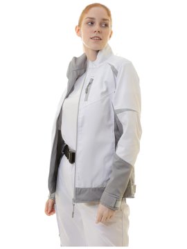 Женская летняя куртка Brodeks KS 228, белый