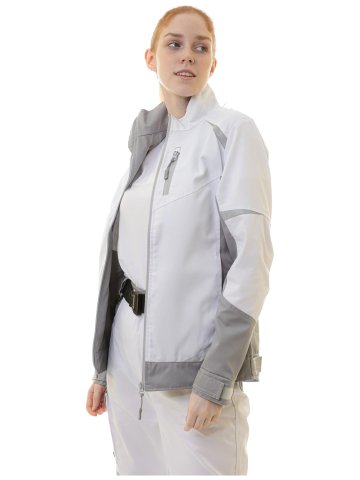 Женская летняя куртка Brodeks KS 228, белый