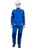 Куртка ТУРБО SAFETY летняя, василек-синий, женская